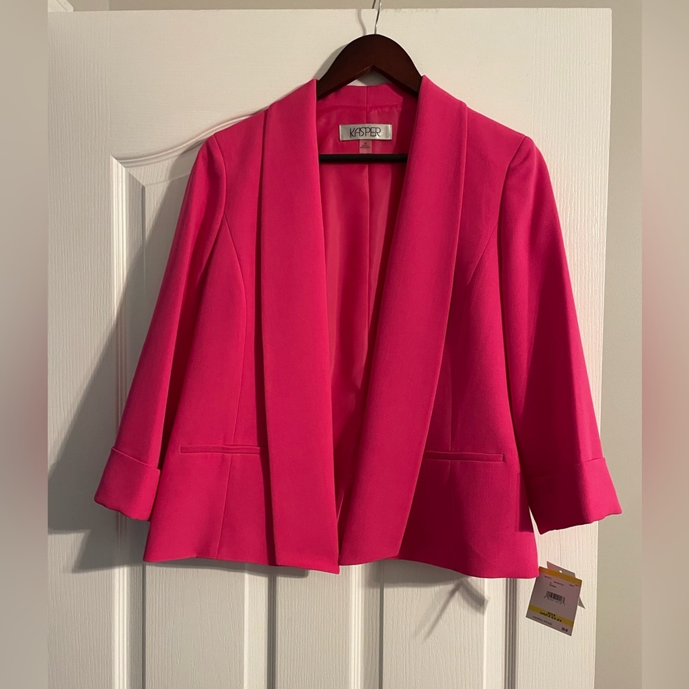 NWT Jasper hot pink blazer